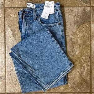 Abercrombie & Fitch Light Blue Straight Leg Jeans